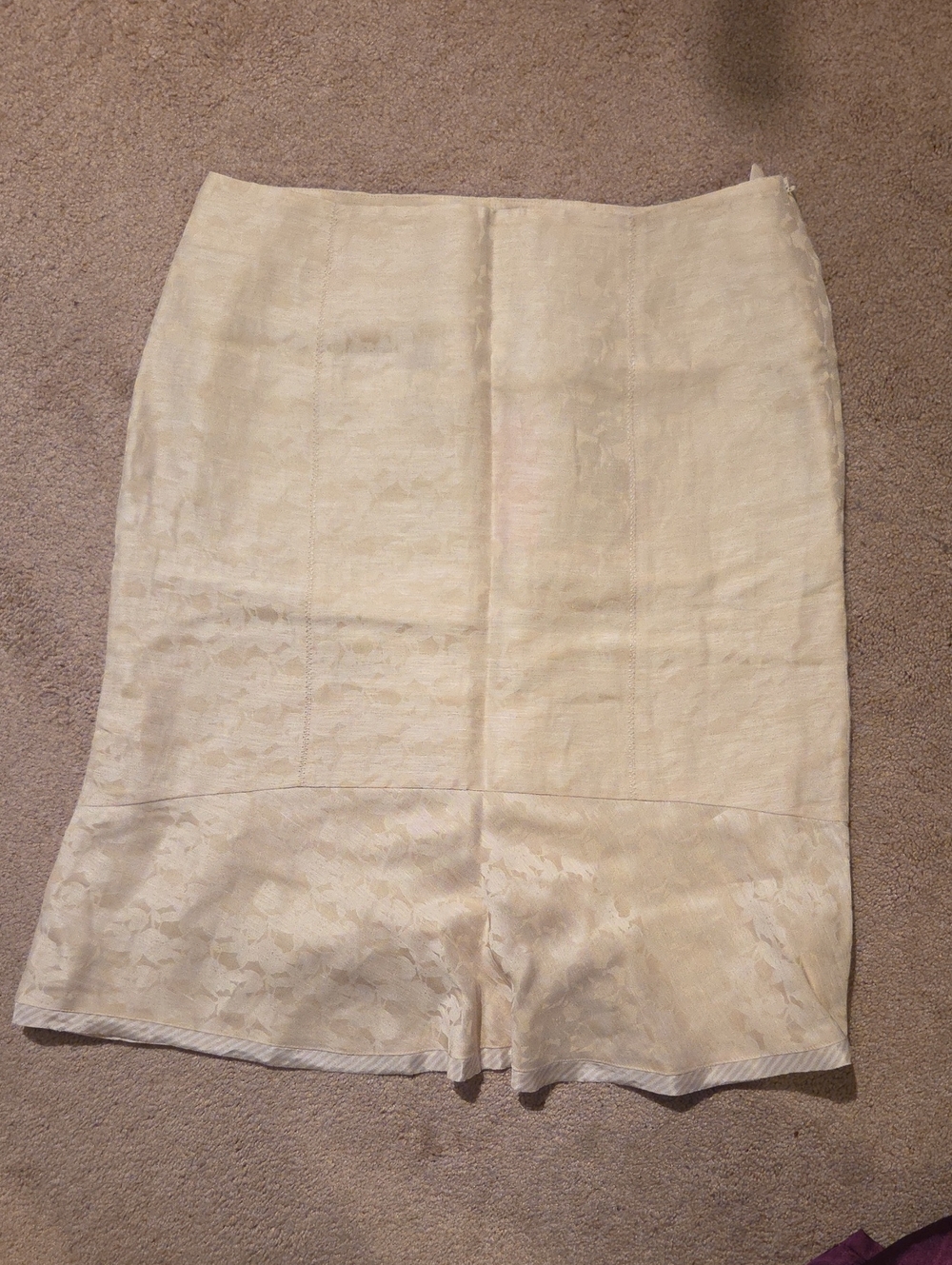 Sigrid Olsen Lace-Trim Pencil Skirt NWT 10